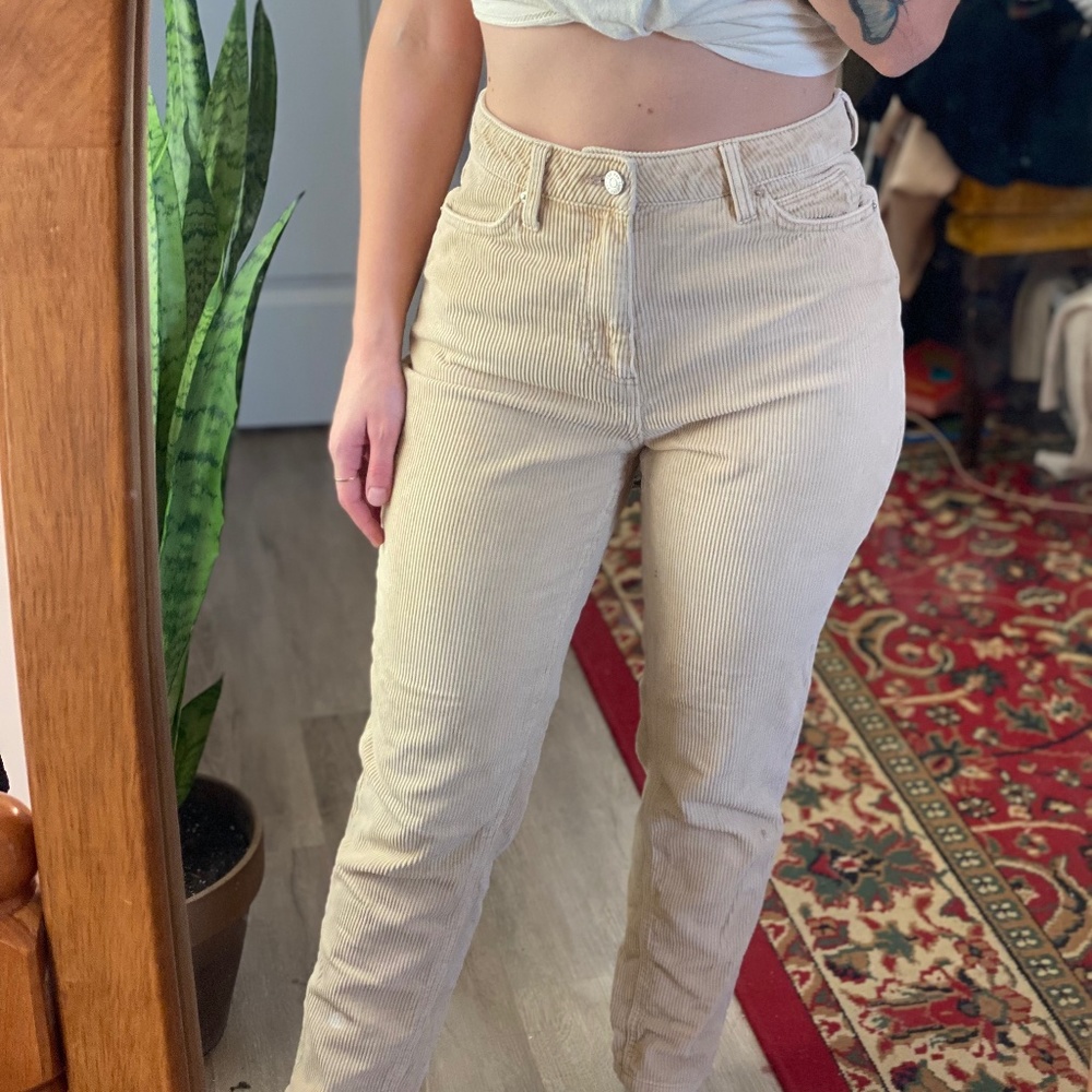 SOLD BDG Corduroy tan pants